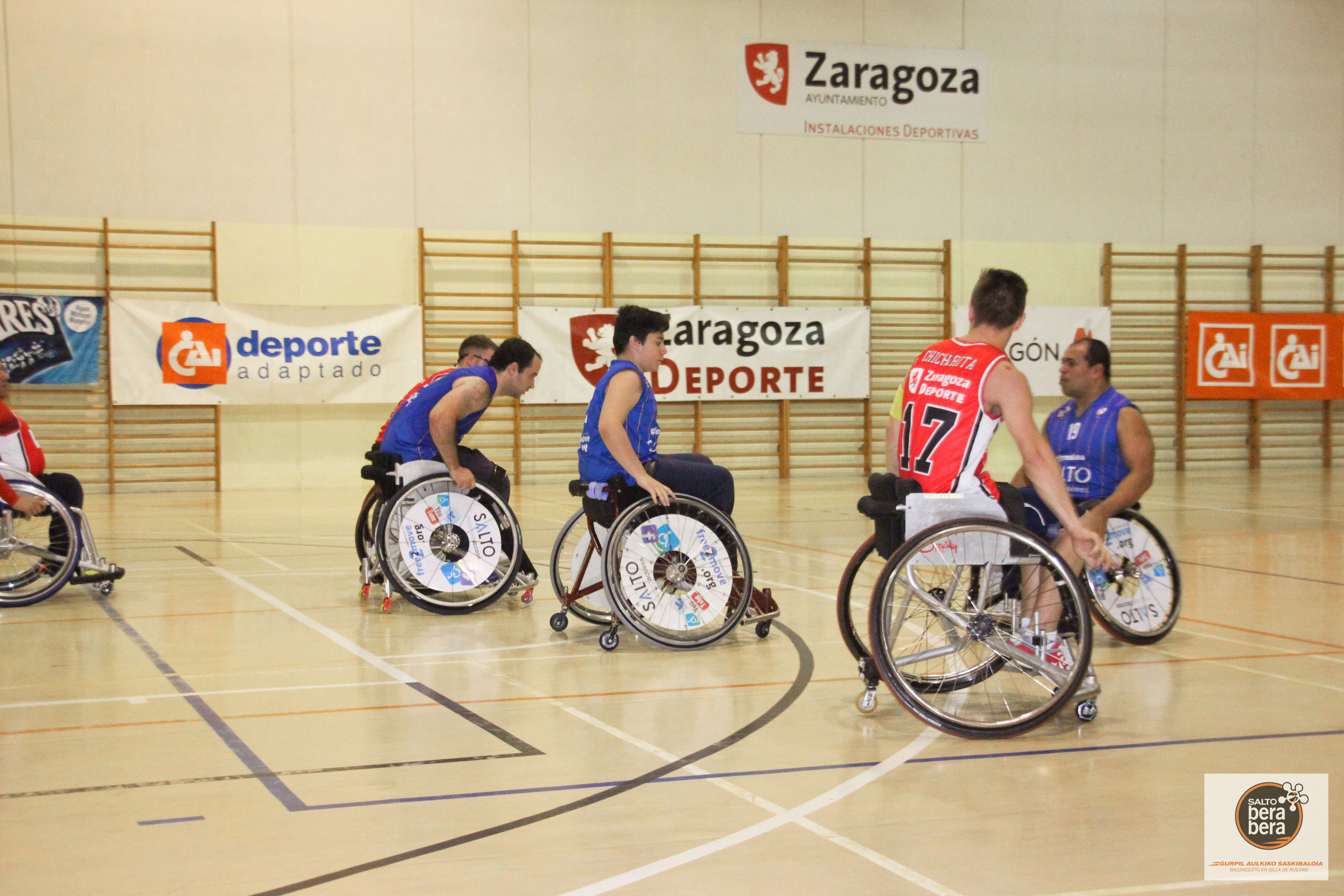 El CAI Deporte Adaptado se mide al lider del grupo